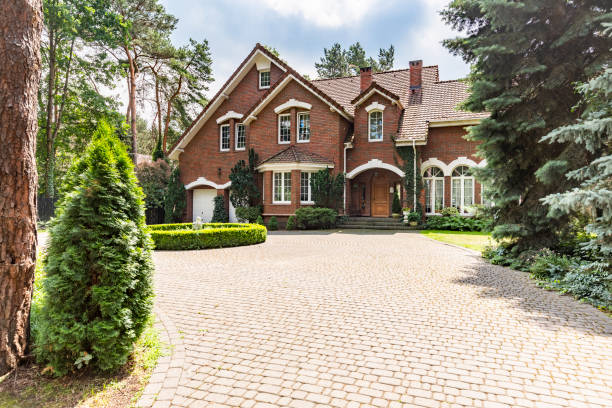Permeable Paver Driveway in White Plains, NC